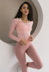 Dear Slit Ribbed Sleeve